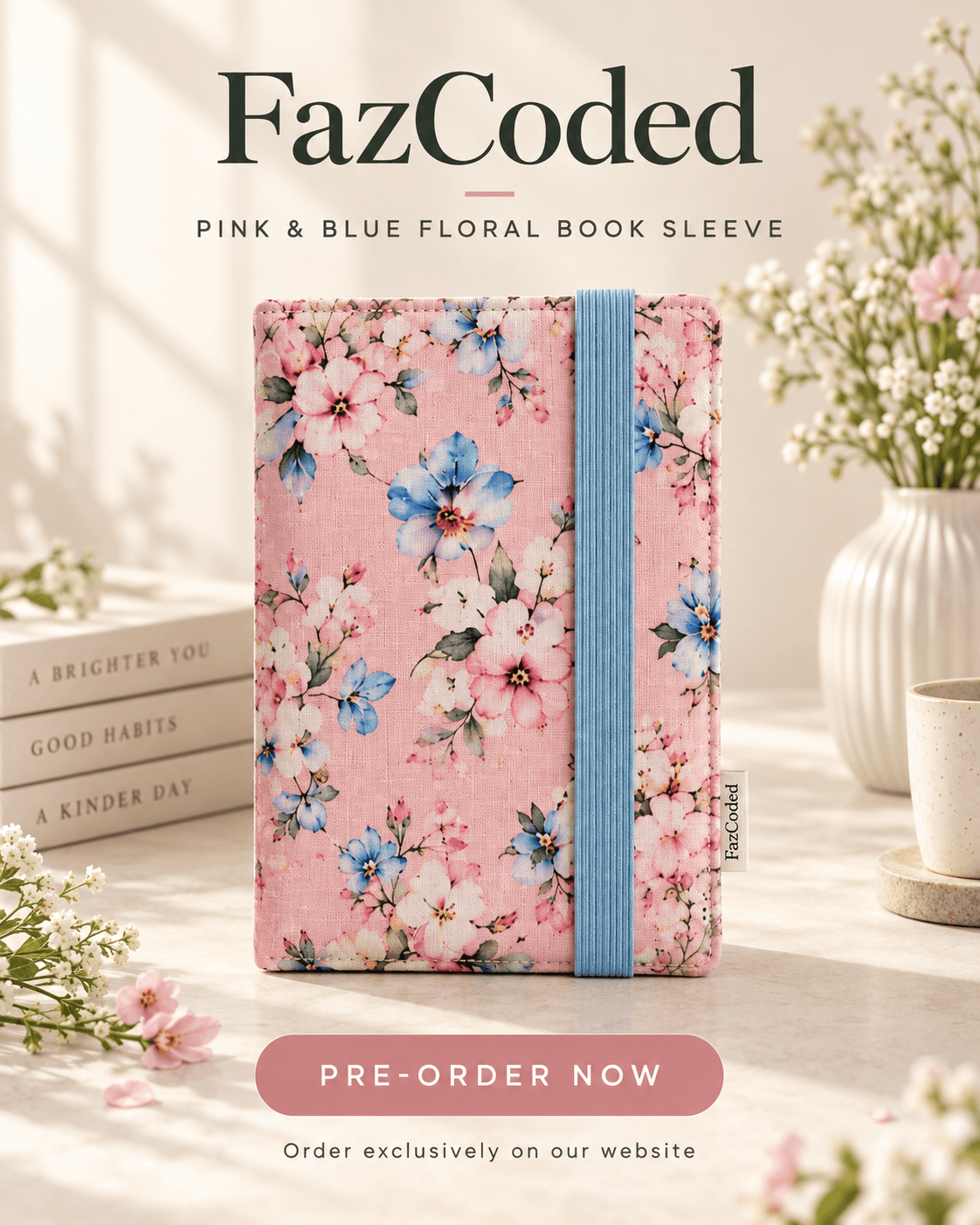 FazCoded Book Sleeve